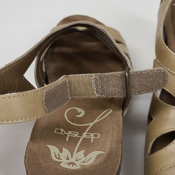 Dansko Felicia Antique Full Grain Wedge Sandal Size 38 - Picture 5 of 13